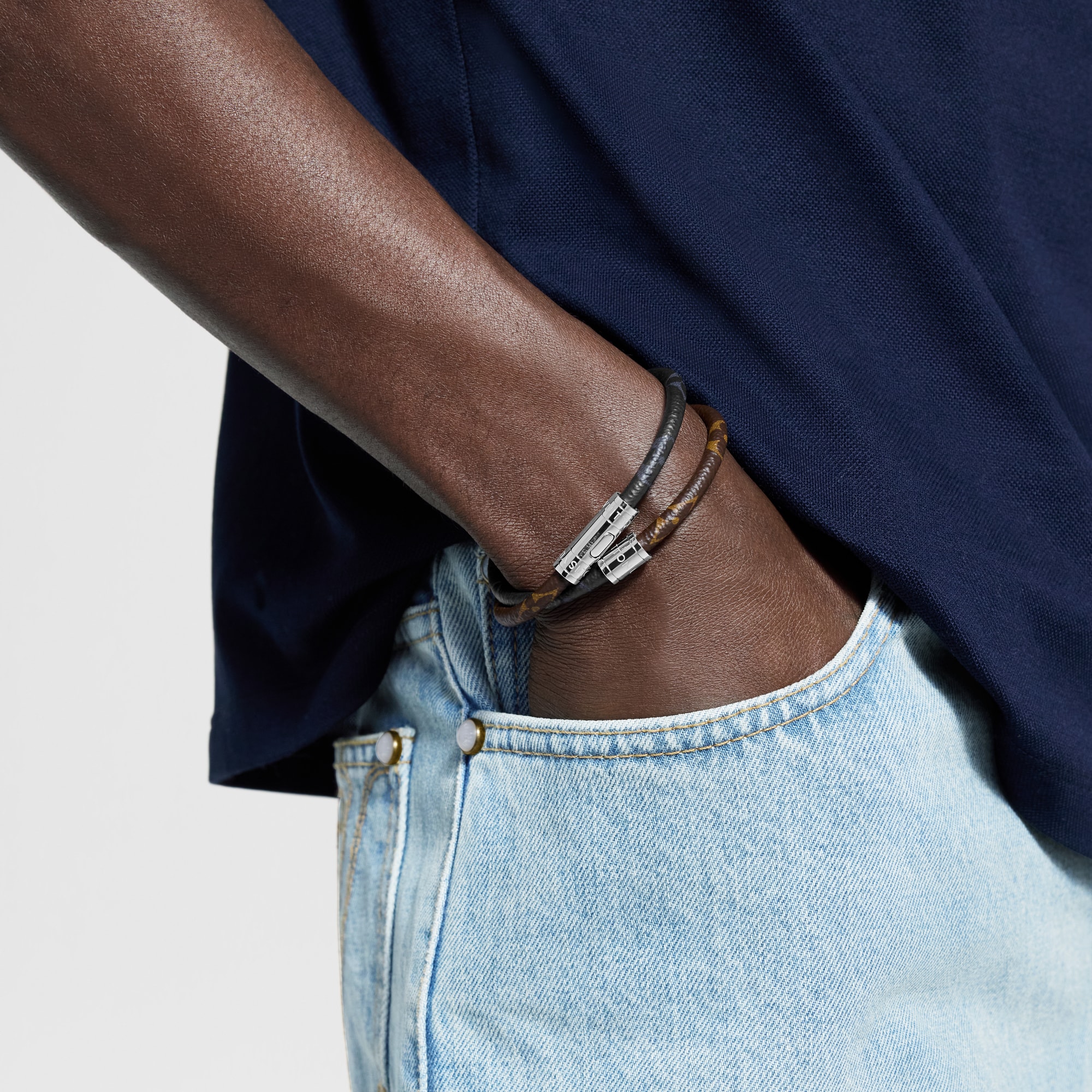 Keep It Double Bracelet Monogram - Men - Fashion Jewelry | LOUIS